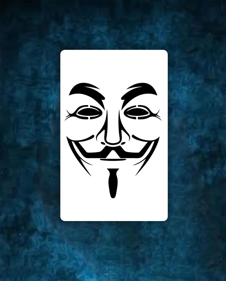 Anonymous Mask Tattoo