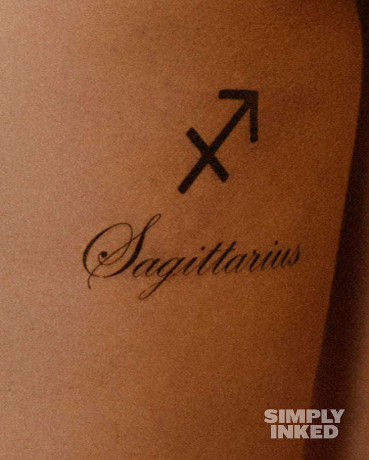 Sagittarius Astrology Tattoo