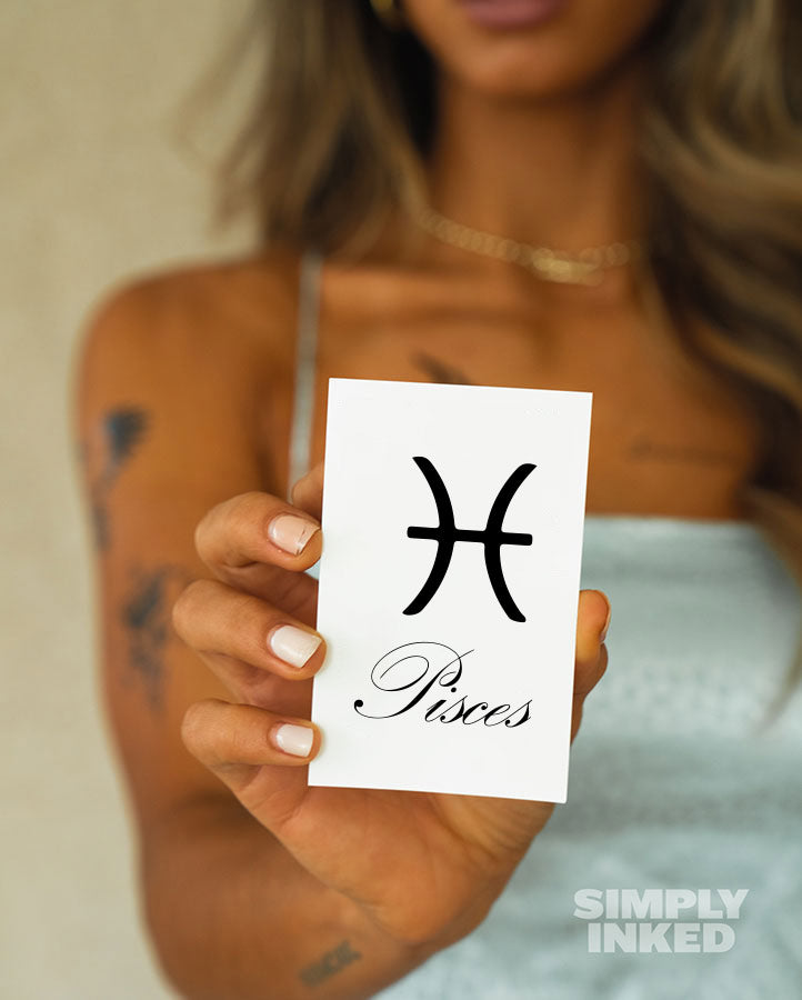 Pisces Astrology Tattoo